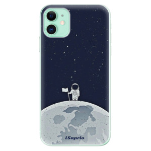 Silikonové pouzdro iSaprio - Apple iPhone 11 - On The Moon 10