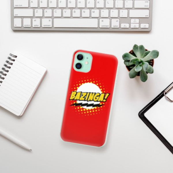 Silikonové pouzdro iSaprio - Apple iPhone 11 - Bazinga 01