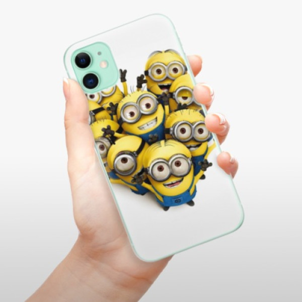 Silikonové pouzdro iSaprio - Apple iPhone 11 - Mimons 01