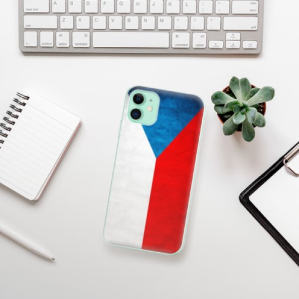 Silikonové pouzdro iSaprio - Apple iPhone 11 - Czech Flag