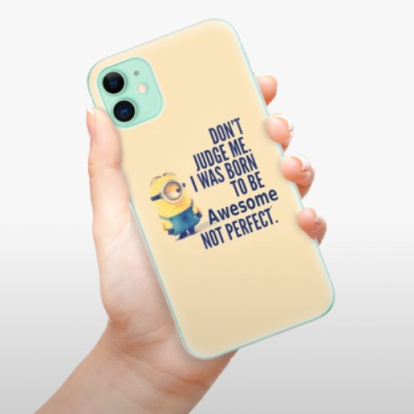 Silikonové pouzdro iSaprio - Apple iPhone 11 - Be Awesome