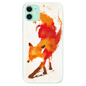 Silikonové pouzdro iSaprio - Apple iPhone 11 - Fast Fox