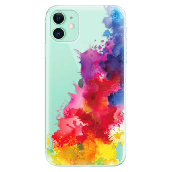 Silikonové odolné pouzdro iSaprio - Color Splash 01 na mobil Apple iPhone 11 (Silikonový odolný kryt, obal, pouzdro iSaprio - Color Splash 01 na mobilní telefon Apple iPhone 11)
