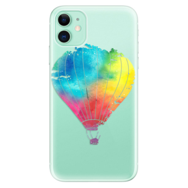 Odolné silikonové pouzdro iSaprio - Flying Baloon 01 - iPhone 11