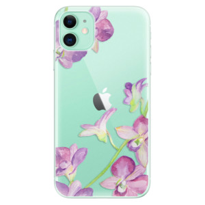 Silikonové pouzdro iSaprio - Apple iPhone 11 - purple Orchid