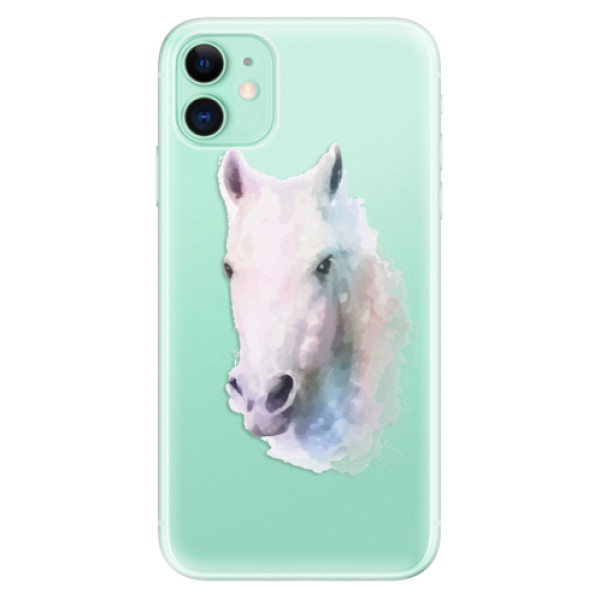 Silikonové odolné pouzdro iSaprio - Horse 01 na mobil Apple iPhone 11 (Silikonový odolný kryt, obal, pouzdro iSaprio - Horse 01 na mobilní telefon Apple iPhone 11)