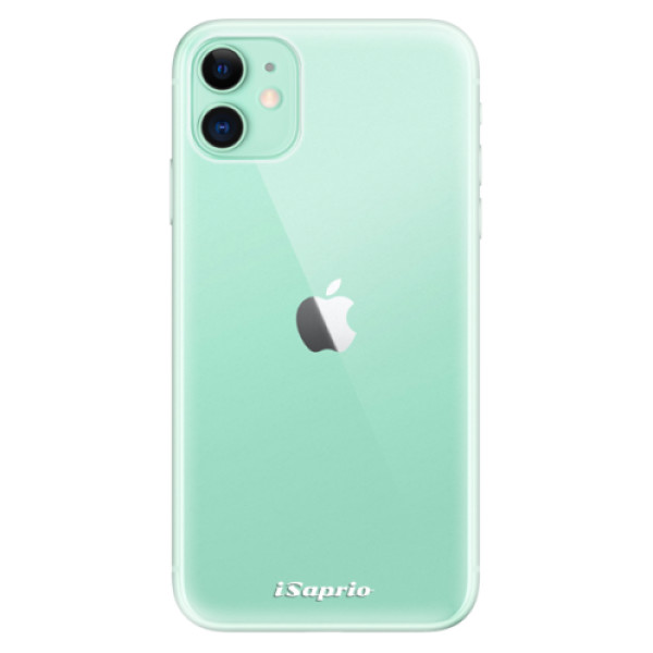 Odolné silikonové pouzdro iSaprio - 4Pure čiré bez potisku na mobil Apple iPhone 11 (Odolný silikonový kryt, obal, pouzdro iSaprio - 4Pure čiré bez potisku na mobilní telefon Apple iPhone 11)