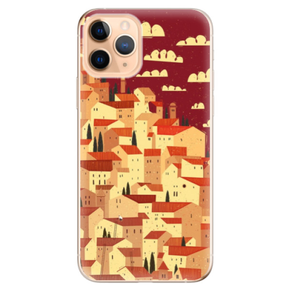 Odolné silikonové pouzdro iSaprio - Mountain City - iPhone 11 Pro