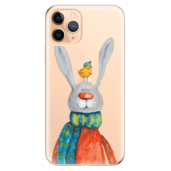 Odolné silikonové pouzdro iSaprio - Rabbit And Bird - iPhone 11 Pro