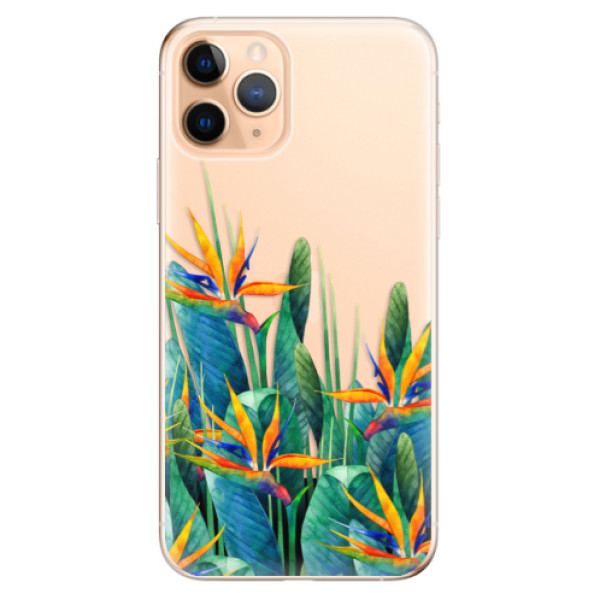 Odolné silikonové pouzdro iSaprio - Exotic Flowers - iPhone 11 Pro