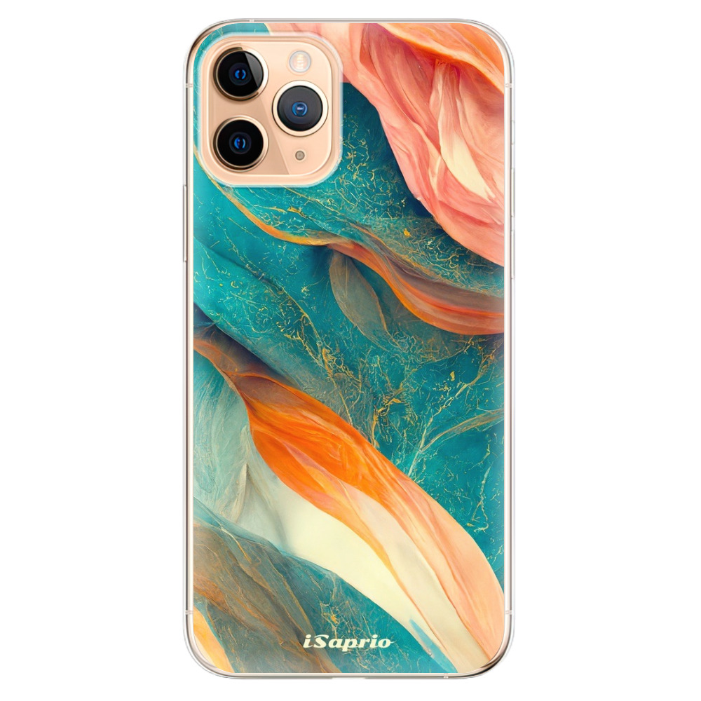 Odolné silikonové pouzdro iSaprio - Abstract Marble - iPhone 11 Pro