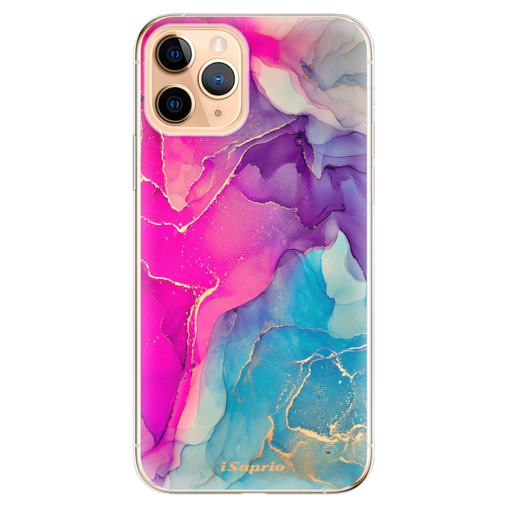 Odolné silikonové pouzdro iSaprio - Purple Ink - iPhone 11 Pro