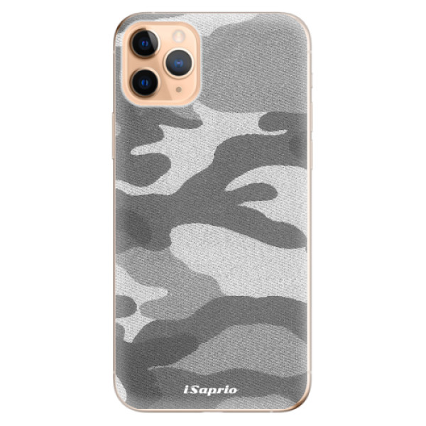 Odolné silikonové pouzdro iSaprio - Gray Camuflage 02 - iPhone 11 Pro Max