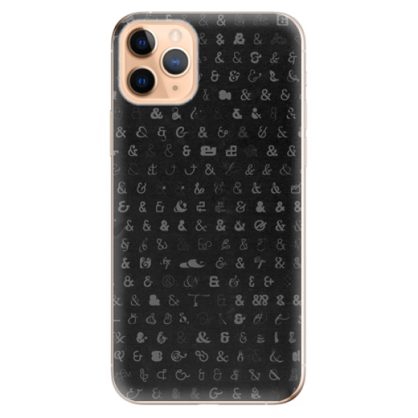 Odolné silikonové pouzdro iSaprio - Ampersand 01 - iPhone 11 Pro Max