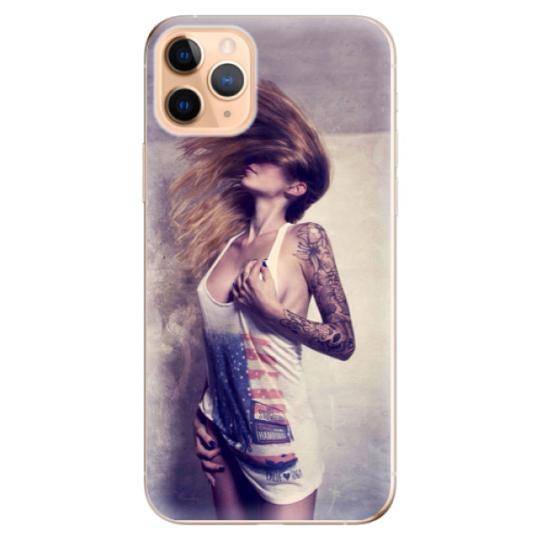 Odolné silikonové pouzdro iSaprio - Girl 01 - iPhone 11 Pro Max