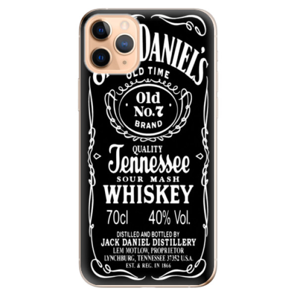 Silikonové odolné pouzdro iSaprio - Jack Daniels na mobil Apple iPhone 11 Pro Max - poslední kus za tuto cenu (Silikonový odolný kryt, obal, pouzdro iSaprio - Jack Daniels na mobilní telefon Apple iPhone 11 Pro Max)