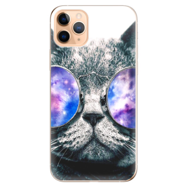 Odolné silikonové pouzdro iSaprio - Galaxy Cat - iPhone 11 Pro Max