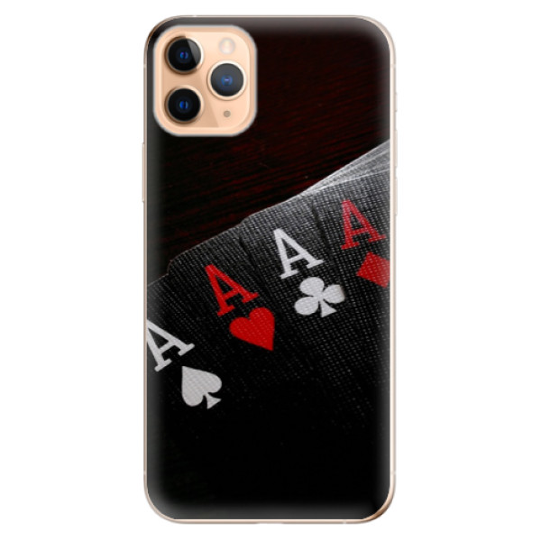 Silikonové odolné pouzdro iSaprio - Poker na mobil Apple iPhone 11 Pro Max - poslední kus za tuto cenu (Silikonový odolný kryt, obal, pouzdro iSaprio - Poker na mobilní telefon Apple iPhone 11 Pro Max)