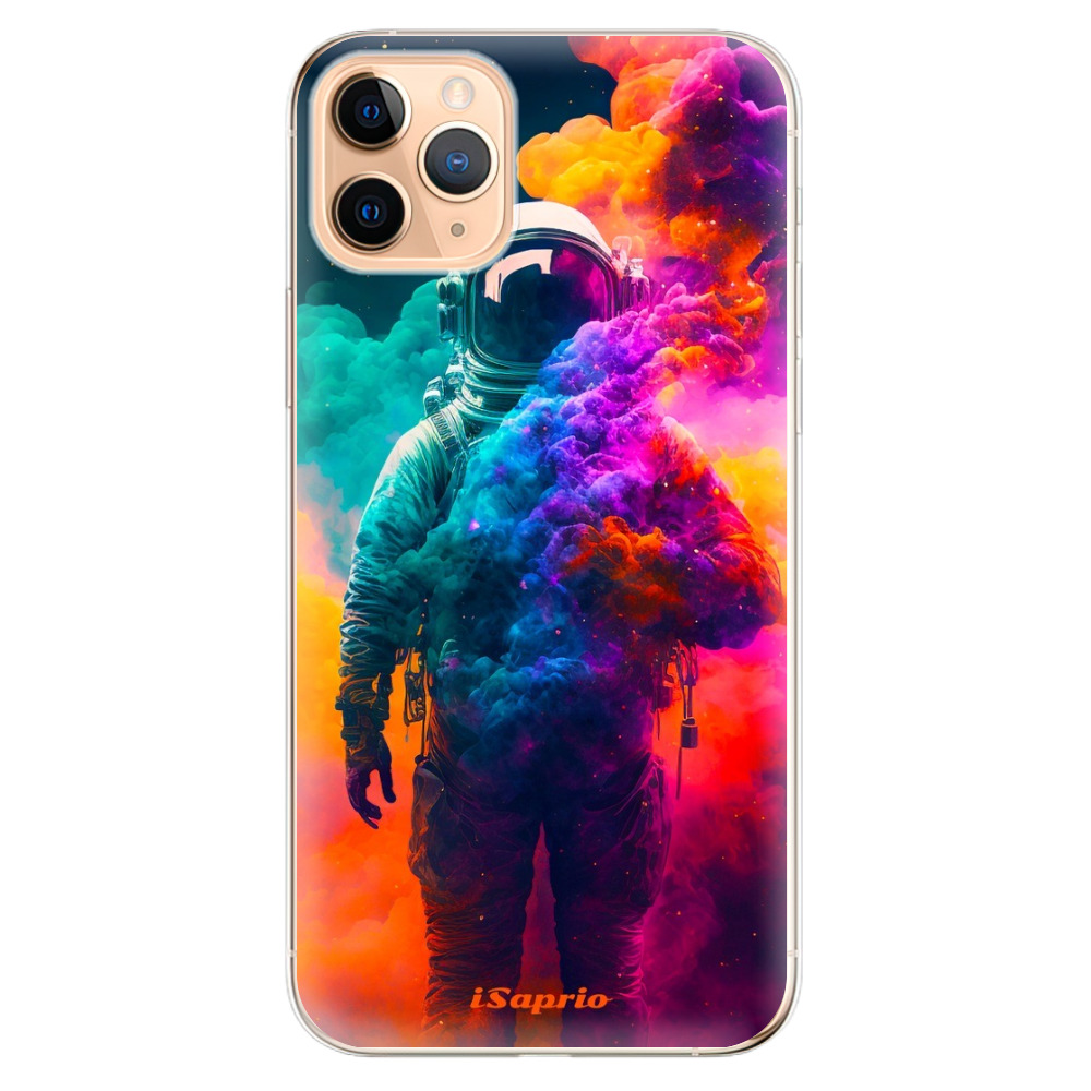 Odolné silikonové pouzdro iSaprio - Astronaut in Colors - iPhone 11 Pro Max