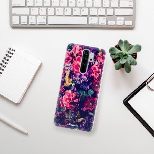 Silikonové pouzdro iSaprio - Xiaomi Redmi Note 8 Pro - Flowers 10