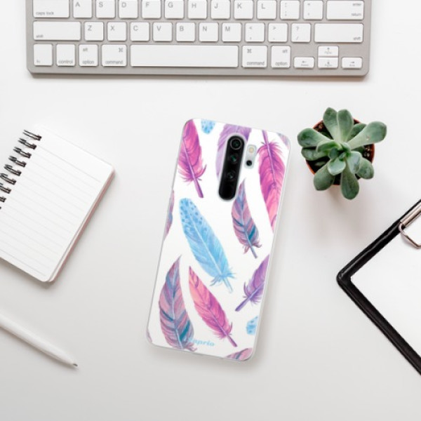 Silikonové pouzdro iSaprio - Xiaomi Redmi Note 8 Pro - Feather Pattern 10