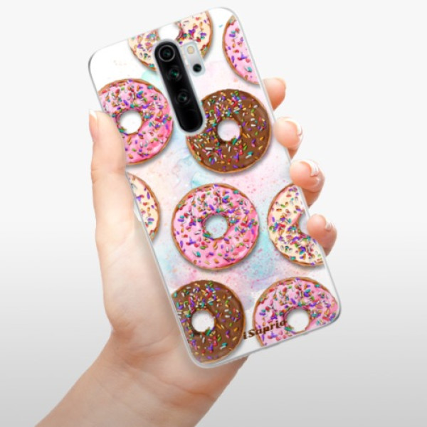 Silikonové pouzdro iSaprio - Xiaomi Redmi Note 8 Pro - Donuts 11