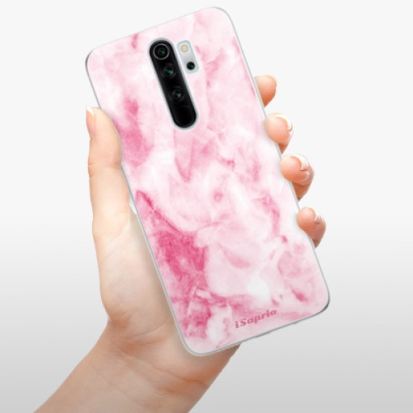 Silikonové pouzdro iSaprio - Xiaomi Redmi Note 8 Pro - RoseMarble 16