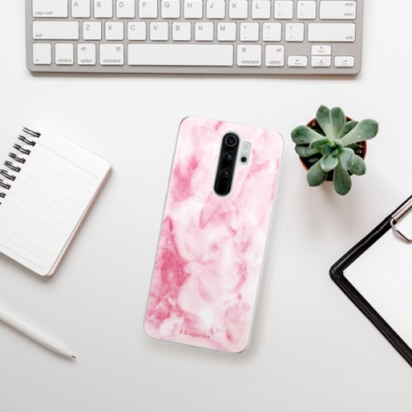 Silikonové pouzdro iSaprio - Xiaomi Redmi Note 8 Pro - RoseMarble 16