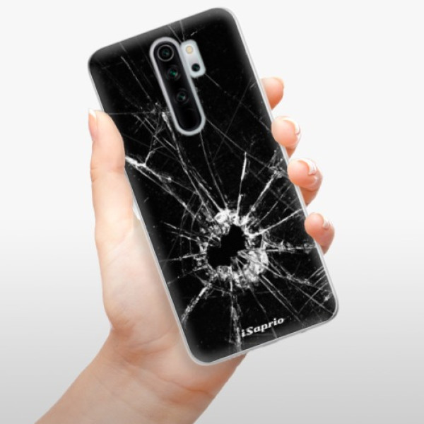 Silikonové pouzdro iSaprio - Xiaomi Redmi Note 8 Pro - Broken Glass 10