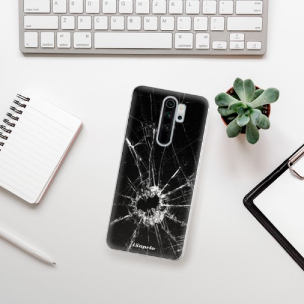 Silikonové pouzdro iSaprio - Xiaomi Redmi Note 8 Pro - Broken Glass 10