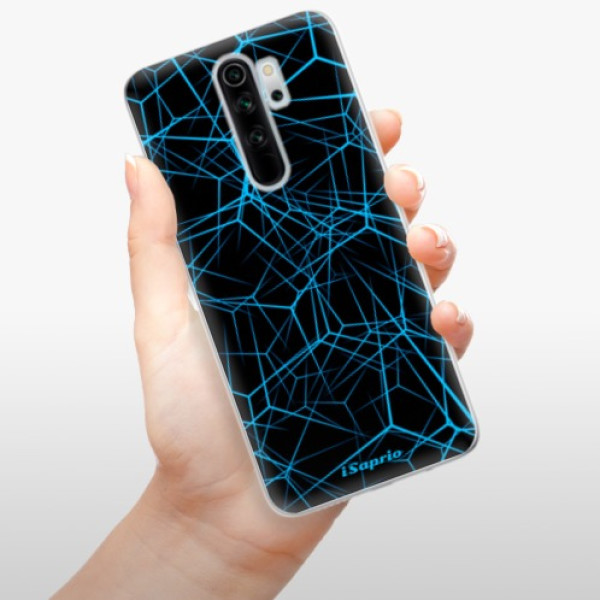 Silikonové pouzdro iSaprio - Xiaomi Redmi Note 8 Pro - Abstract Outlines 12