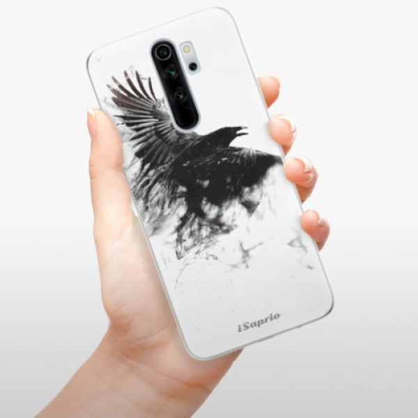 Silikonové pouzdro iSaprio - Xiaomi Redmi Note 8 Pro - Dark Bird 01