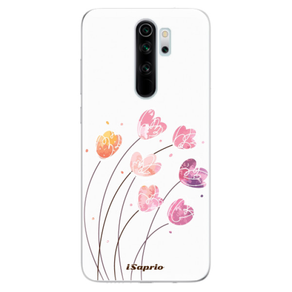 Silikonové odolné pouzdro iSaprio - Flowers 14 na mobil Xiaomi Redmi Note 8 Pro (Silikonový odolný kryt, obal, pouzdro iSaprio - Flowers 14 na mobilní telefon Xiaomi Redmi Note 8 Pro)