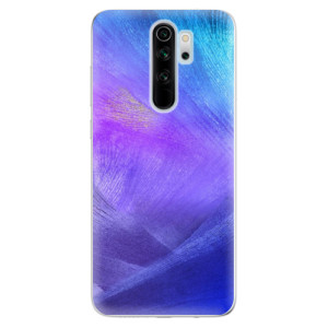 Silikonové pouzdro iSaprio - Xiaomi Redmi Note 8 Pro - purple Feathers