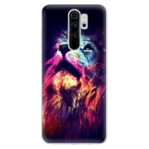 Silikonové pouzdro iSaprio - Xiaomi Redmi Note 8 Pro - Lion in Colors