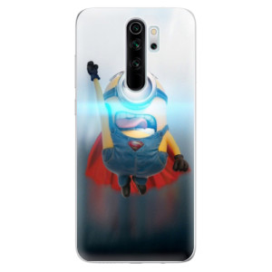 Silikonové pouzdro iSaprio - Xiaomi Redmi Note 8 Pro - Mimons Superman 02