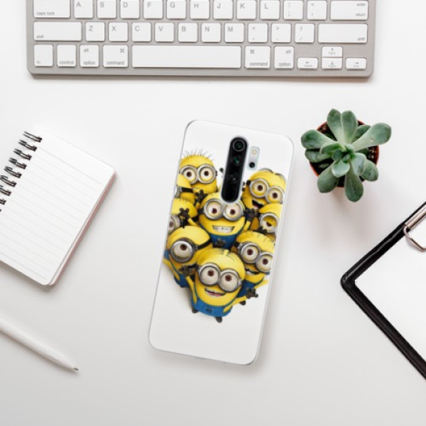 Silikonové pouzdro iSaprio - Xiaomi Redmi Note 8 Pro - Mimons 01