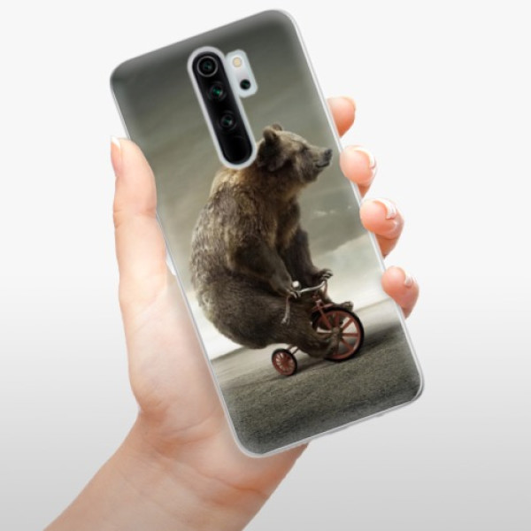 Silikonové pouzdro iSaprio - Xiaomi Redmi Note 8 Pro - Bear 01