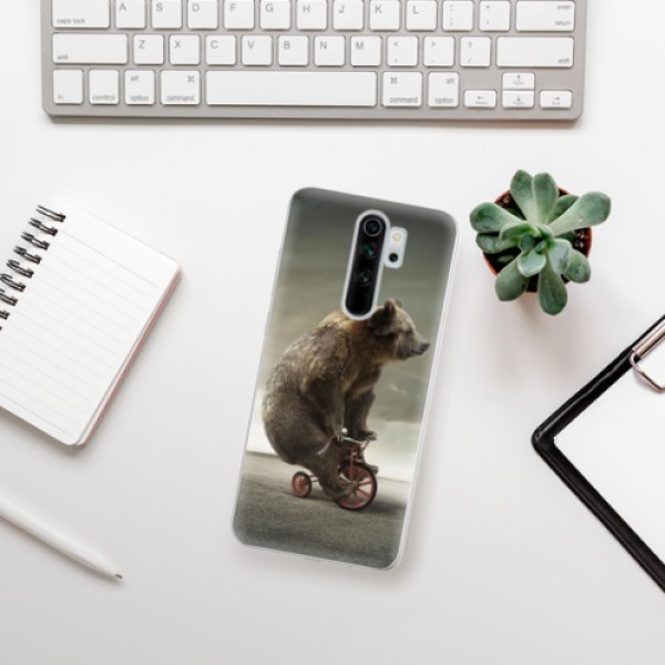 Silikonové pouzdro iSaprio - Xiaomi Redmi Note 8 Pro - Bear 01