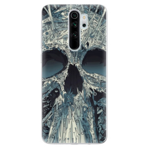 Silikonové pouzdro iSaprio - Xiaomi Redmi Note 8 Pro - Abstract Skull