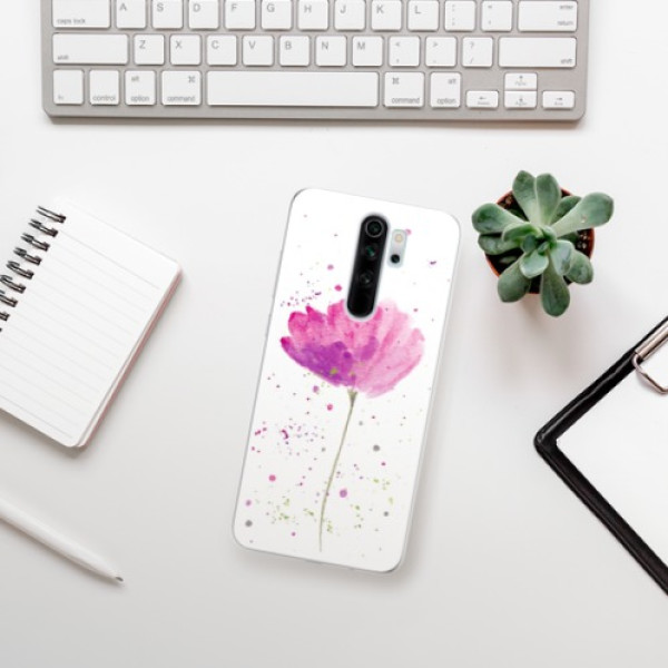 Silikonové pouzdro iSaprio - Xiaomi Redmi Note 8 Pro - Poppies