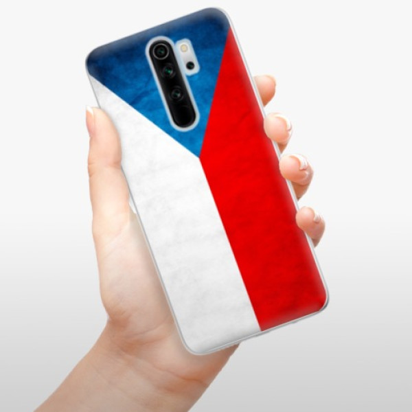 Silikonové pouzdro iSaprio - Xiaomi Redmi Note 8 Pro - Czech Flag