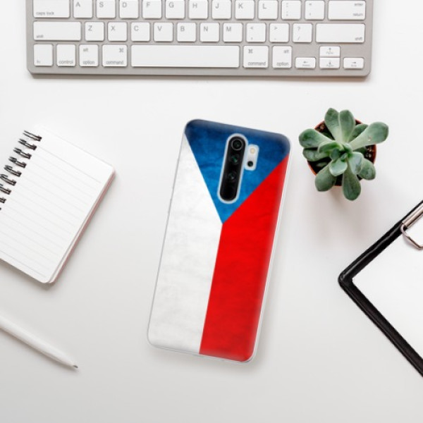 Silikonové pouzdro iSaprio - Xiaomi Redmi Note 8 Pro - Czech Flag