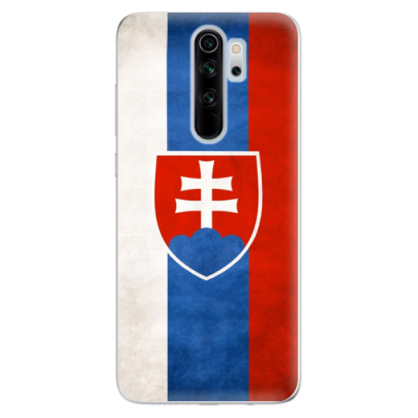 Odolné silikonové pouzdro iSaprio - Slovakia Flag - Xiaomi Redmi Note 8 Pro
