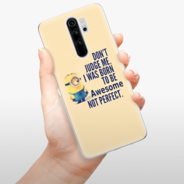Silikonové pouzdro iSaprio - Xiaomi Redmi Note 8 Pro - Be Awesome