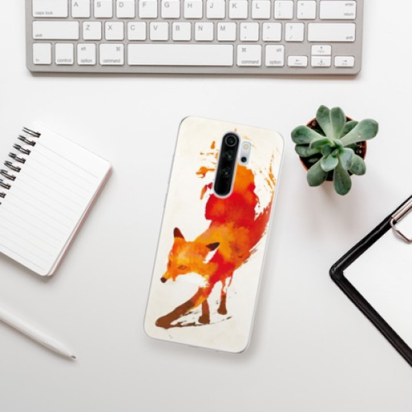 Silikonové pouzdro iSaprio - Xiaomi Redmi Note 8 Pro - Fast Fox