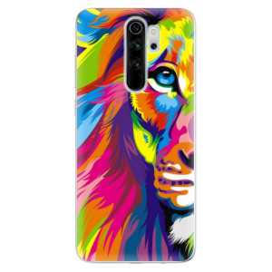 Silikonové pouzdro iSaprio - Xiaomi Redmi Note 8 Pro - Rainbow Lion