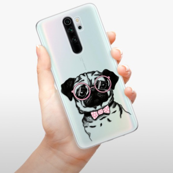 Silikonové pouzdro iSaprio - Xiaomi Redmi Note 8 Pro - The Pug