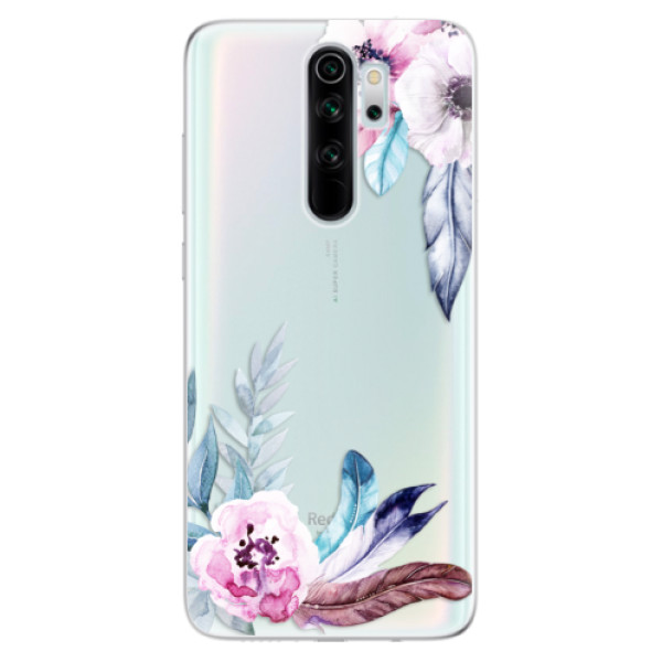 Silikonové odolné pouzdro iSaprio - Flower Pattern 04 na mobil Xiaomi Redmi Note 8 Pro (Silikonový odolný kryt, obal, pouzdro iSaprio - Flower Pattern 04 na mobilní telefon Xiaomi Redmi Note 8 Pro)