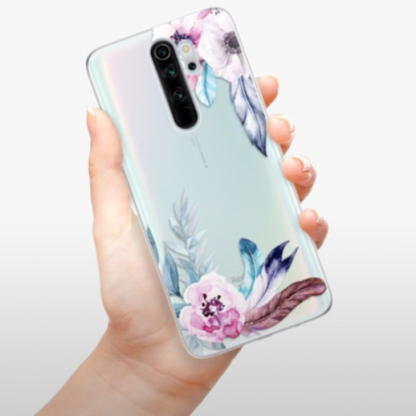 Silikonové pouzdro iSaprio - Xiaomi Redmi Note 8 Pro - Flower Pattern 04